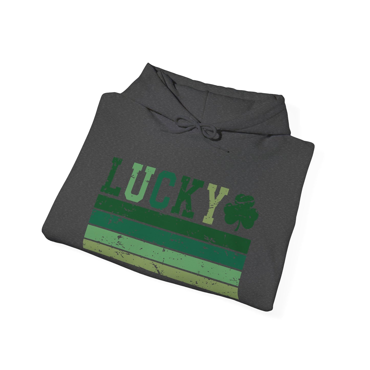 Lucky Shamrock Unisex Hooded Sweatshirt for St. Patrick's Day