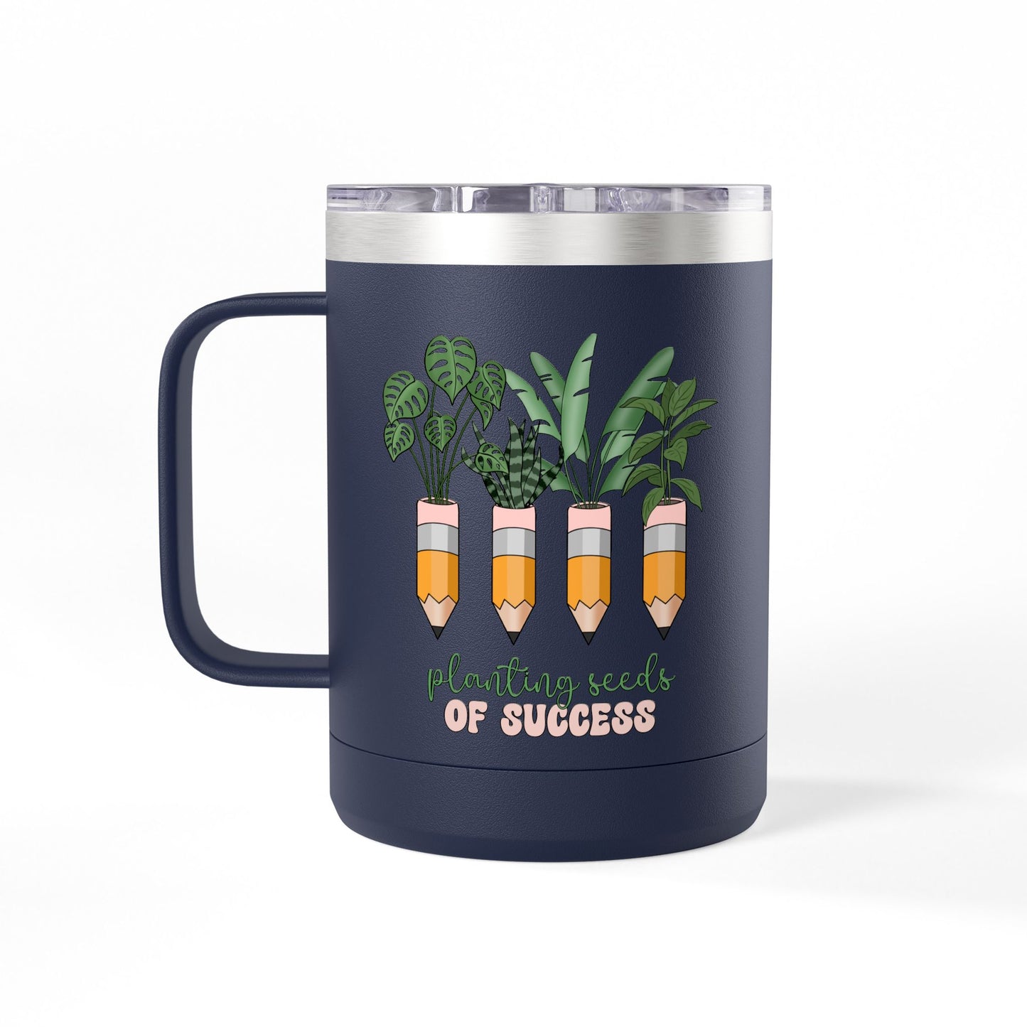 Botanical Coffee Tumbler - Planting Seeds of Success