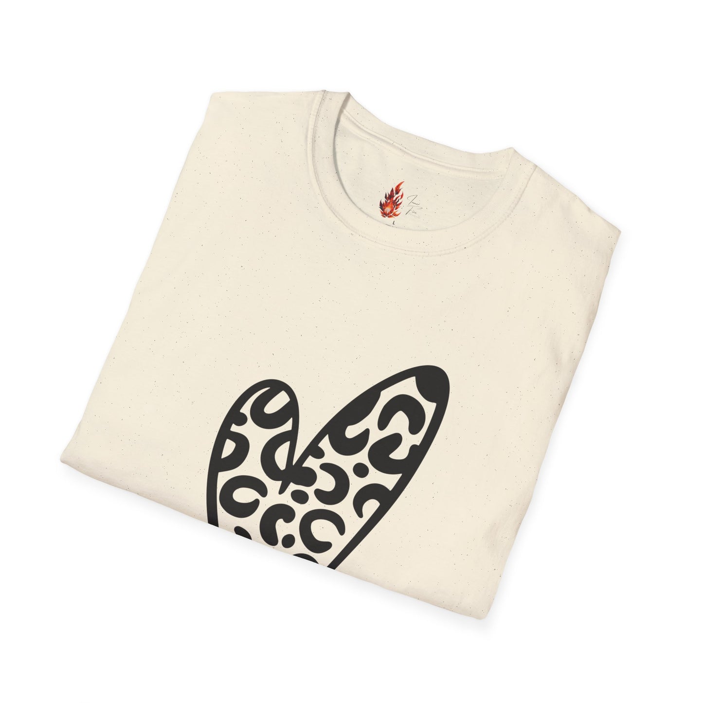 Leopard Love Unisex Softstyle T-Shirt - Perfect for Casual Wear & Gifts