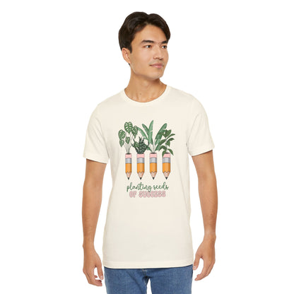 Planting Seeds of Success Unisex Jersey T-Shirt