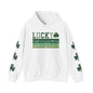 Lucky Shamrock Unisex Hooded Sweatshirt for St. Patrick's Day
