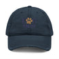 Distressed Dog Mom Hat