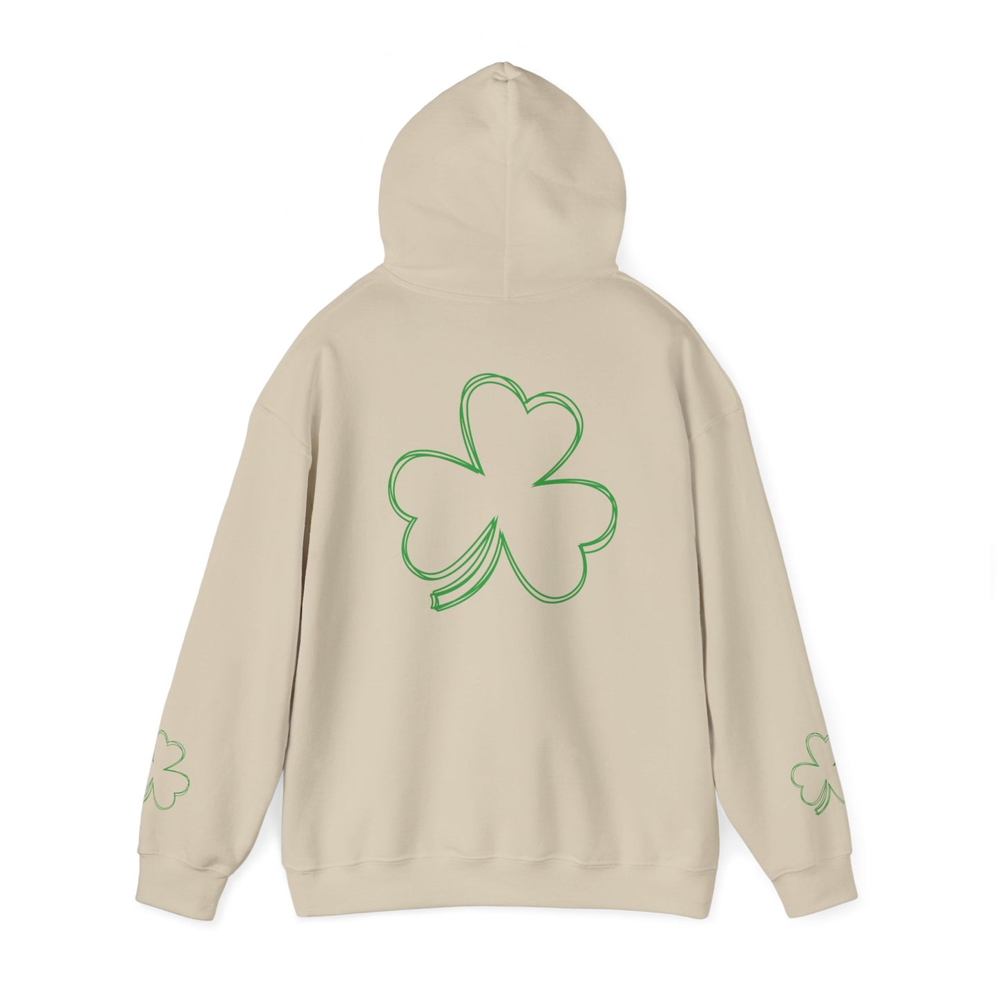 St. Patrick's Day Clover Hoodie - Unisex Heavy Blend™ Sweatshirt