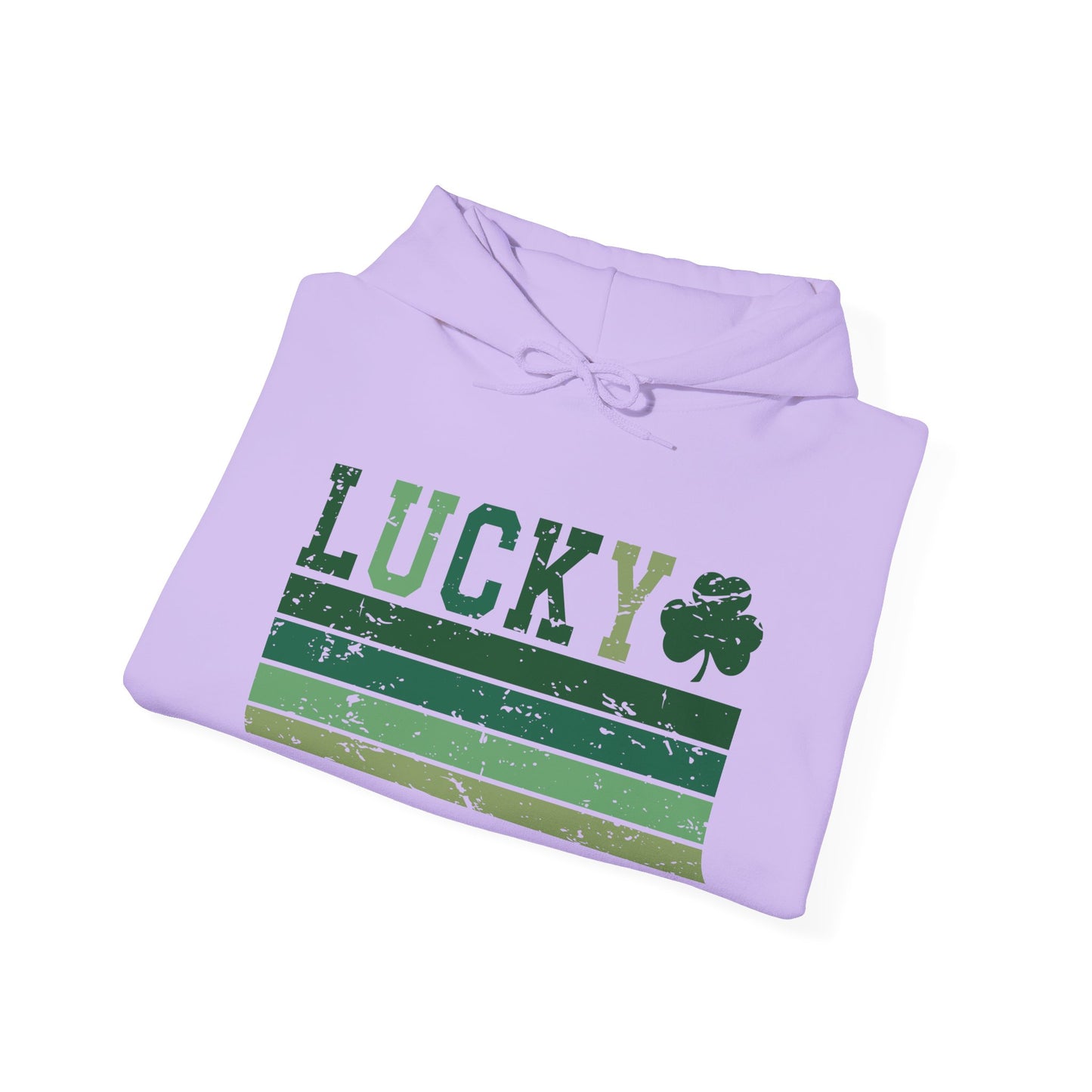 Lucky Shamrock Unisex Hooded Sweatshirt for St. Patrick's Day
