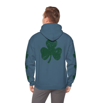 Lucky Shamrock Unisex Hooded Sweatshirt for St. Patrick's Day