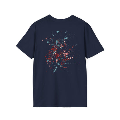 Baseball Kid Splash Art T-Shirt - Creative Unisex Soft style Tee