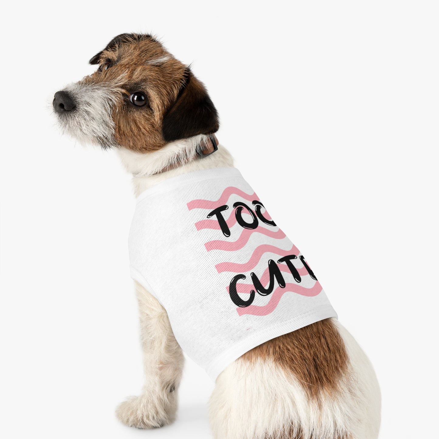 Cute Pet Tank Top - Adorable Wavy Design for Dogs and Cats