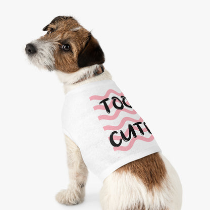 Cute Pet Tank Top - Adorable Wavy Design for Dogs and Cats