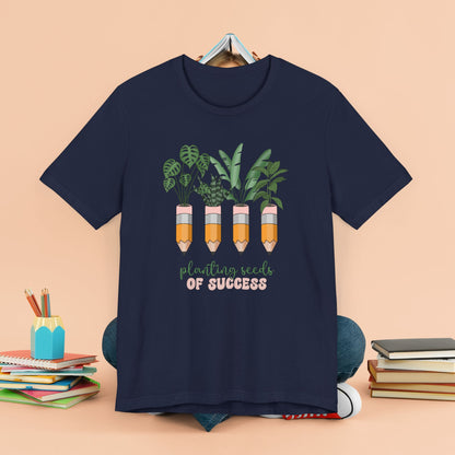 Planting Seeds of Success Unisex Jersey T-Shirt