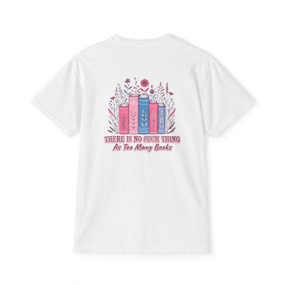 Unisex Book Lover Pocket T-Shirt