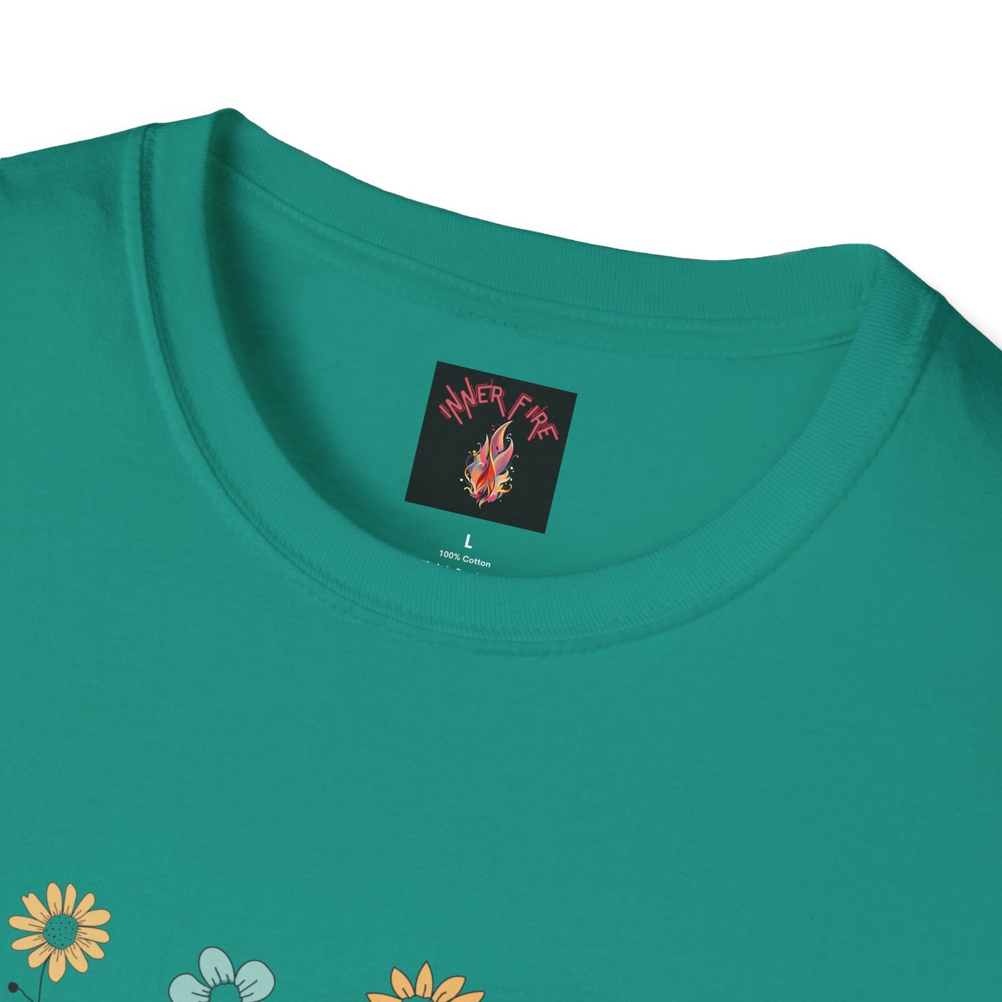 Floral Mama T-Shirt for Moms - Unisex Softstyle Tee