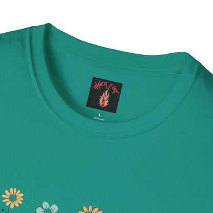 Floral Mama T-Shirt for Moms - Unisex Softstyle Tee