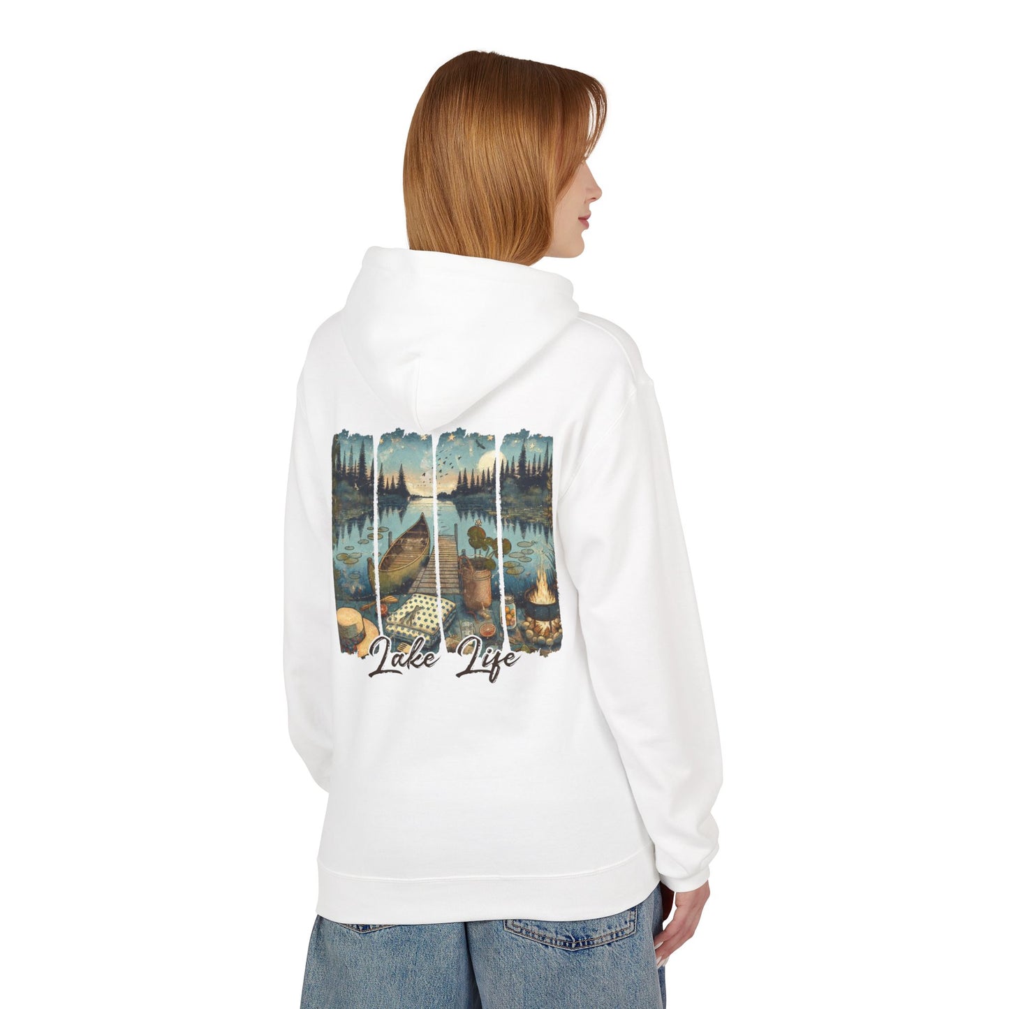 Lake Life  - Unisex Midweight Fleece Hoodie