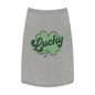 Lucky Clover Pet Tank Top - St. Patrick's Day Dog Apparel