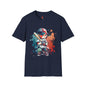 Baseball Kid Splash Art T-Shirt - Creative Unisex Soft style Tee