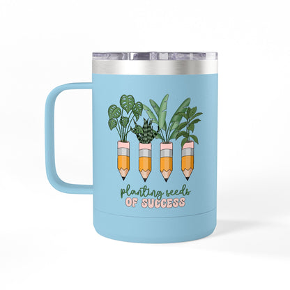 Botanical Coffee Tumbler - Planting Seeds of Success
