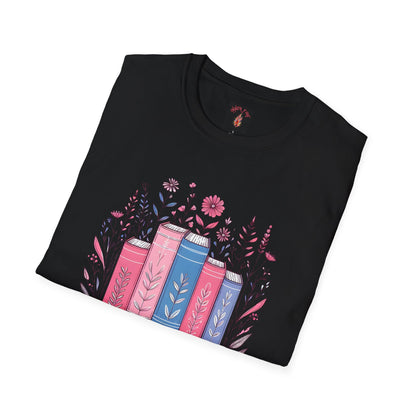 Book Lover's Unisex T-Shirt | There Is No Such Thing As Too Many Books | Gift for Readers, Cozy Outfit, Literary Tee, Bookworm Apparel