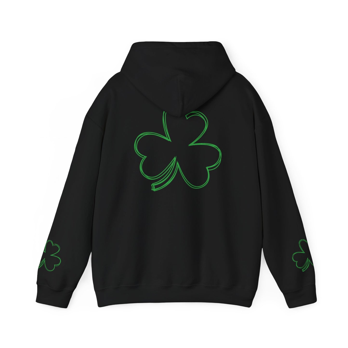 St. Patrick's Day Clover Hoodie - Unisex Heavy Blend™ Sweatshirt
