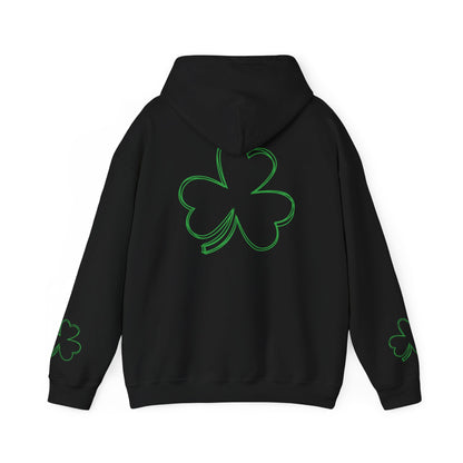 St. Patrick's Day Clover Hoodie - Unisex Heavy Blend™ Sweatshirt