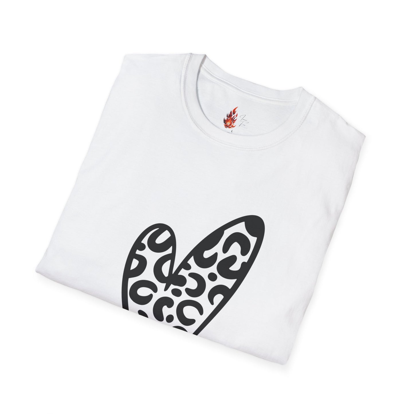 Leopard Love Unisex Softstyle T-Shirt - Perfect for Casual Wear & Gifts
