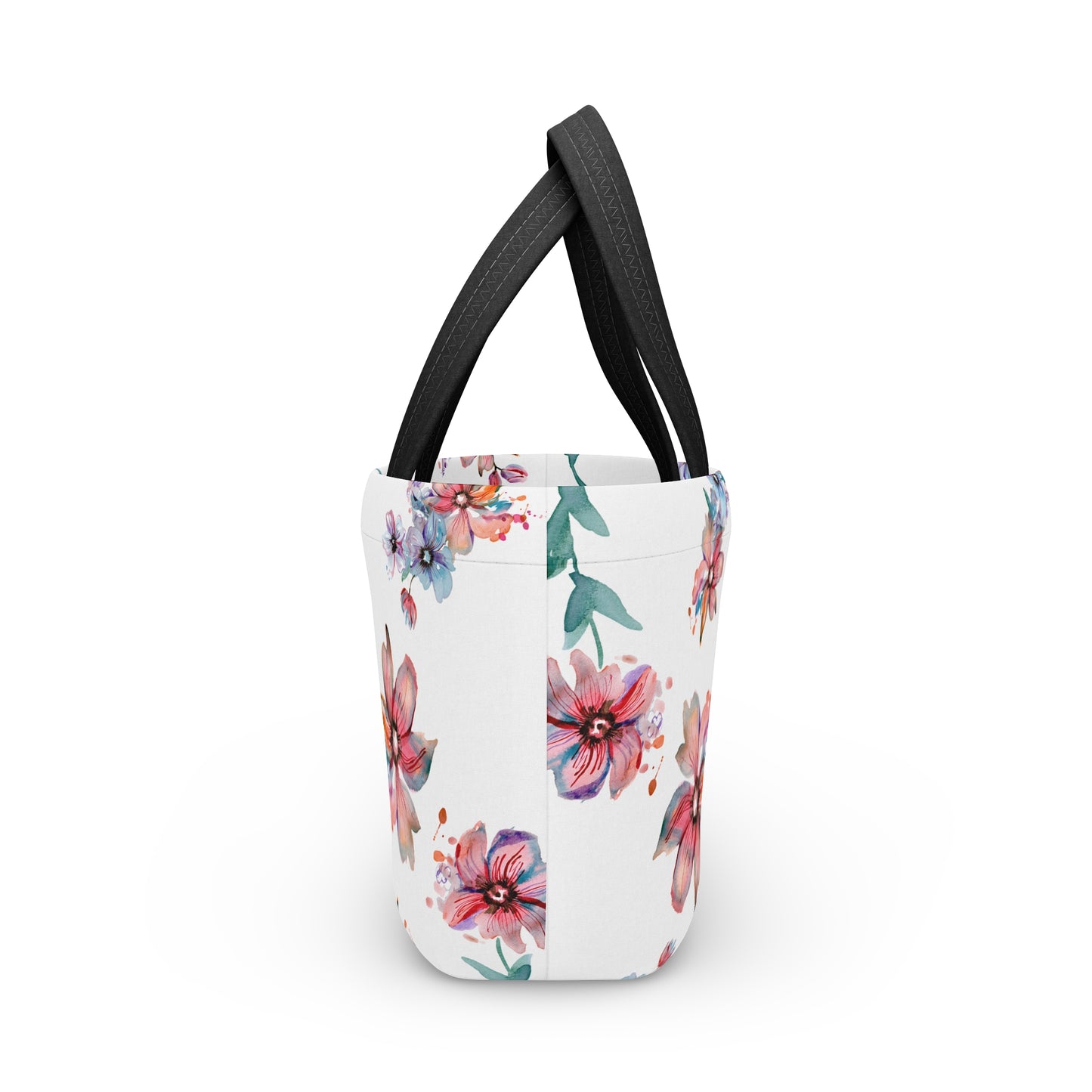 Floral Lunch Bag - Stylish Soft Cooler for Picnic & Work