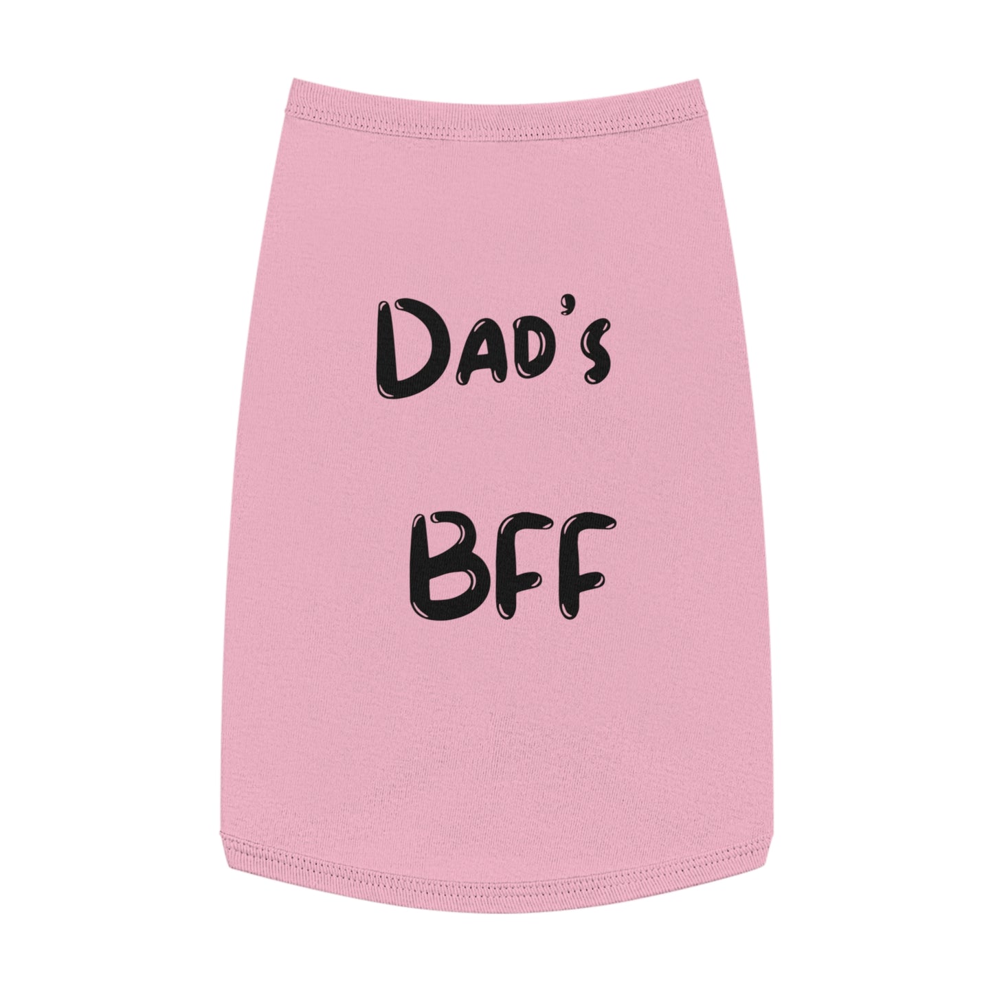 Dad's BFF Pet Tank Top - Cute Dog Shirt for Father's Day