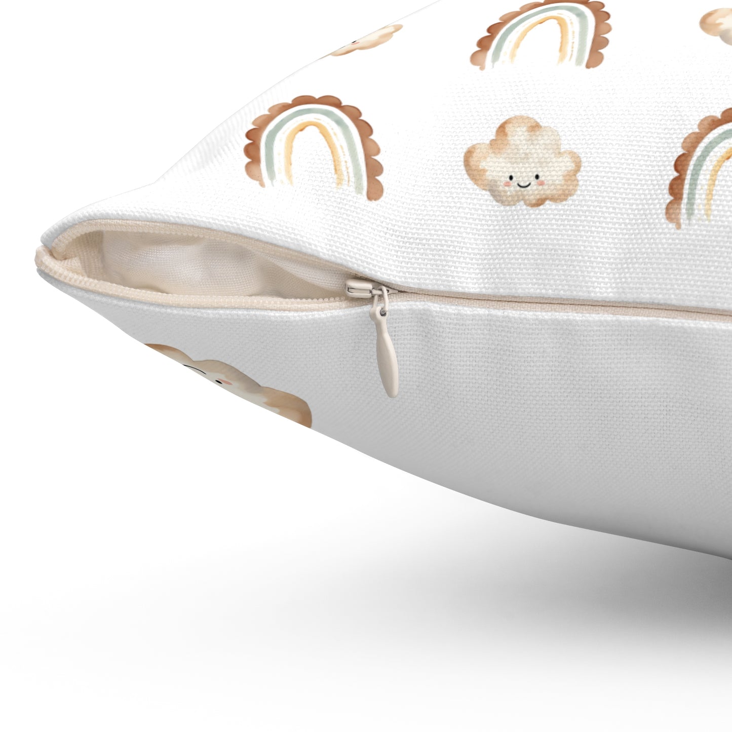 Whimsical Rainbow Pillow | Cozy Decor for Kids' Rooms & Nurseries