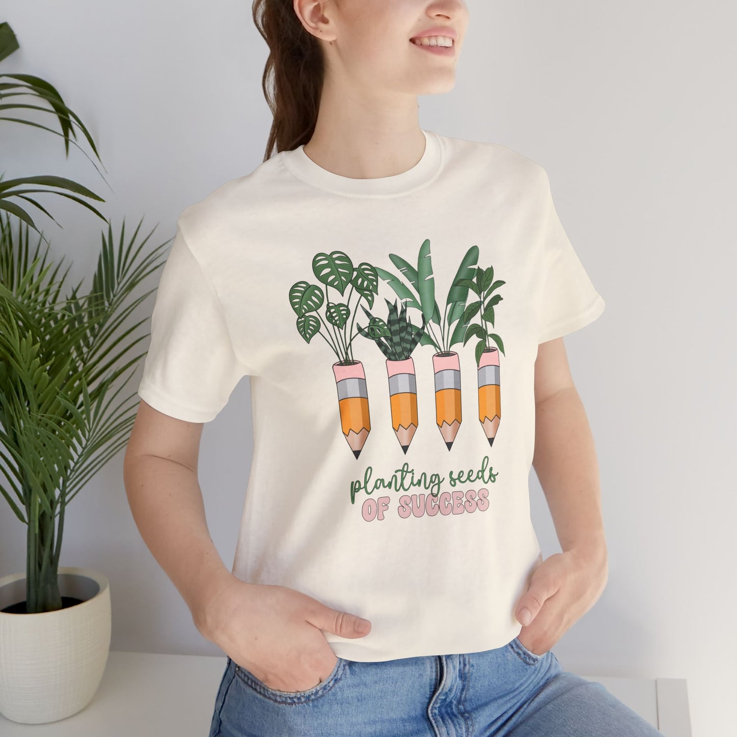 Planting Seeds of Success Unisex Jersey T-Shirt