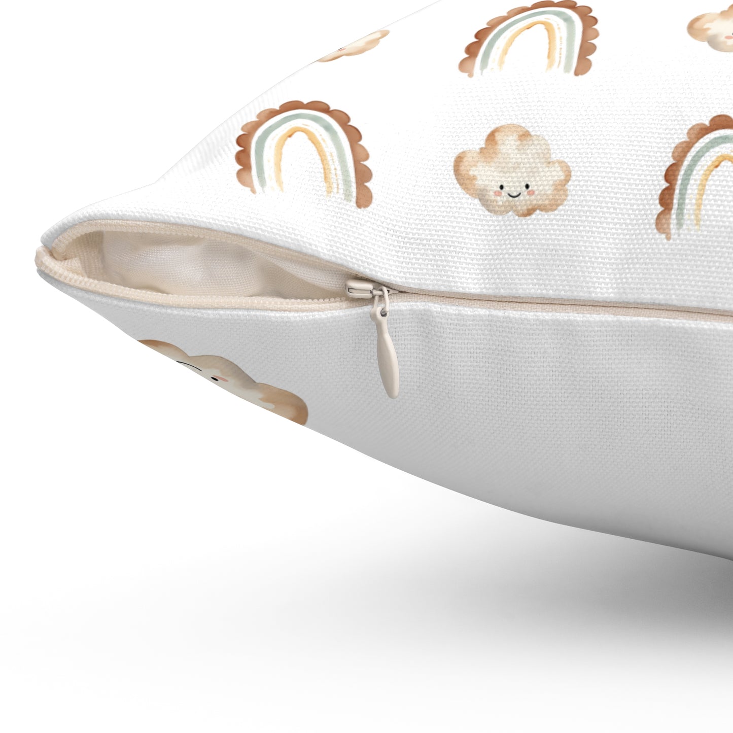 Whimsical Rainbow Pillow | Cozy Decor for Kids' Rooms & Nurseries