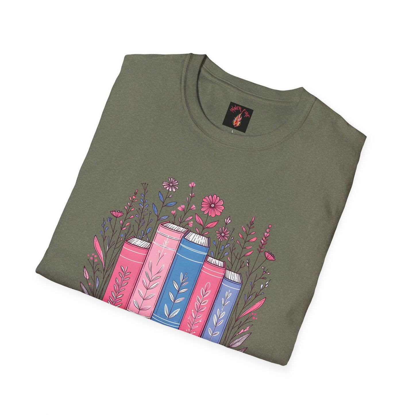 Book Lover's Unisex T-Shirt | There Is No Such Thing As Too Many Books | Gift for Readers, Cozy Outfit, Literary Tee, Bookworm Apparel