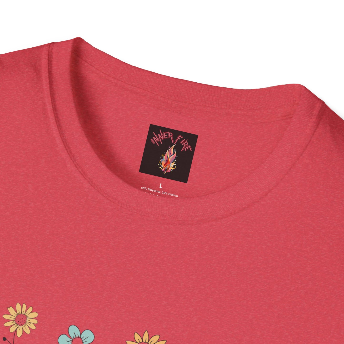 Floral Mama T-Shirt for Moms - Unisex Softstyle Tee