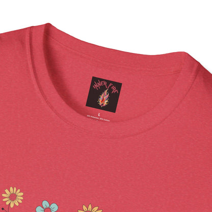 Floral Mama T-Shirt for Moms - Unisex Softstyle Tee