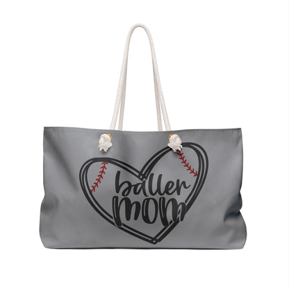 Baller Mom Weekender Bag - Stylish Tote for Baseball Moms