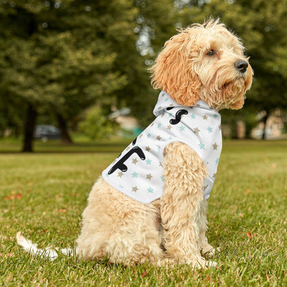 Starry Pet Hoodie - 'Dad's BFF' Design for Stylish Dogs