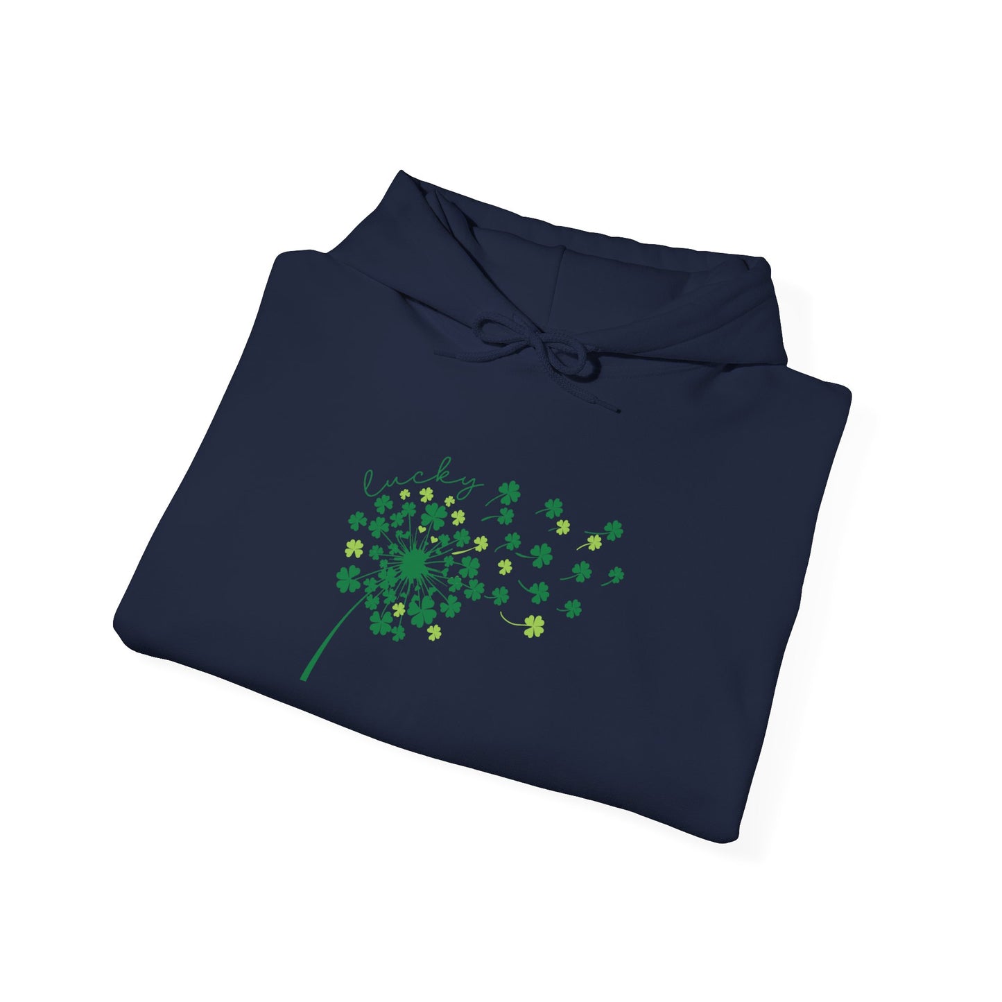 St. Patrick's Day Clover Hoodie - Unisex Heavy Blend™ Sweatshirt