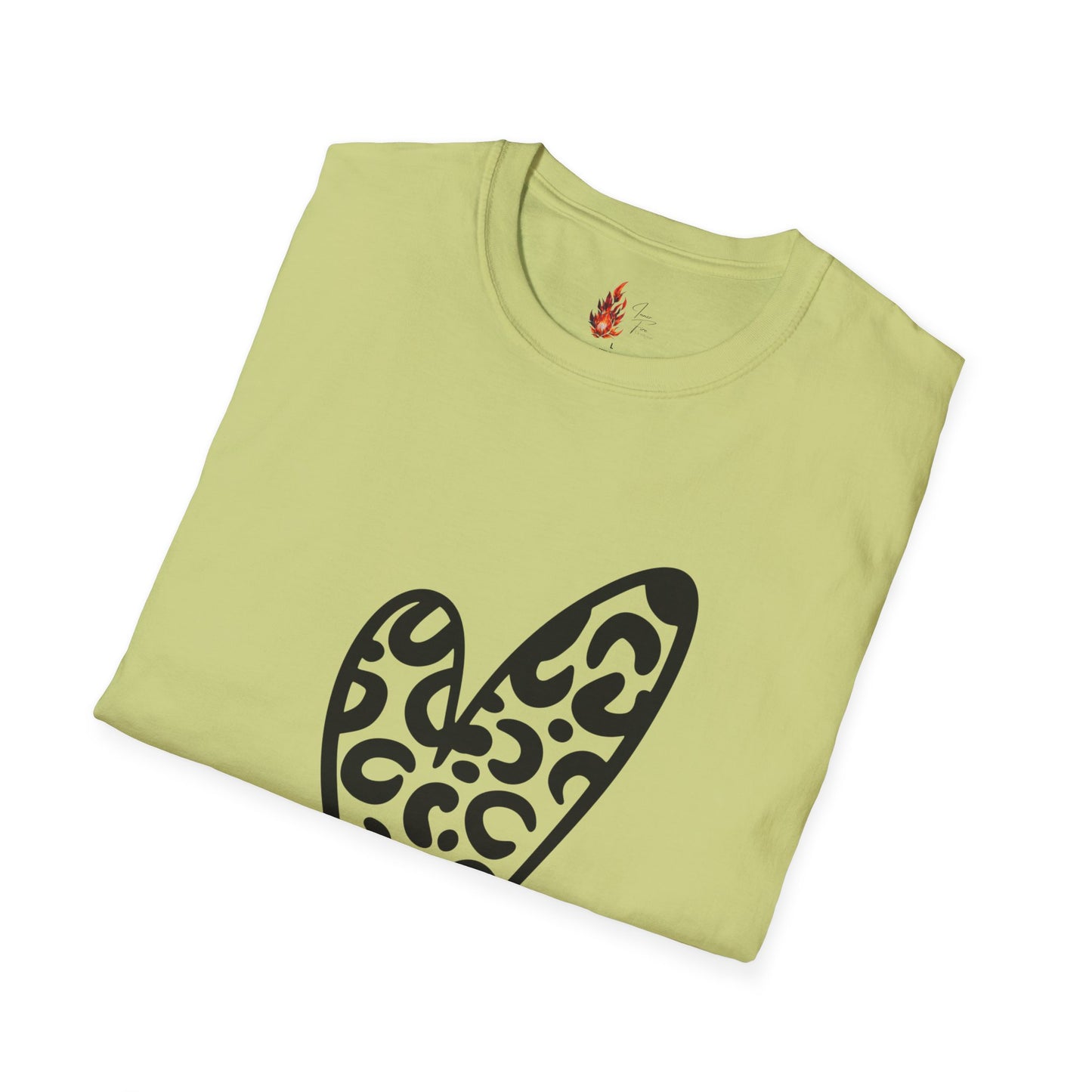 Leopard Love Unisex Softstyle T-Shirt - Perfect for Casual Wear & Gifts