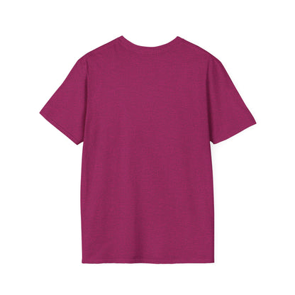 Zebra Heart Unisex Softstyle T-Shirt - Trendy Casual Wear for Animal Lovers
