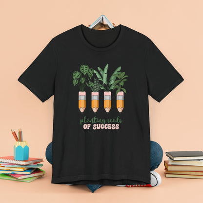 Planting Seeds of Success Unisex Jersey T-Shirt