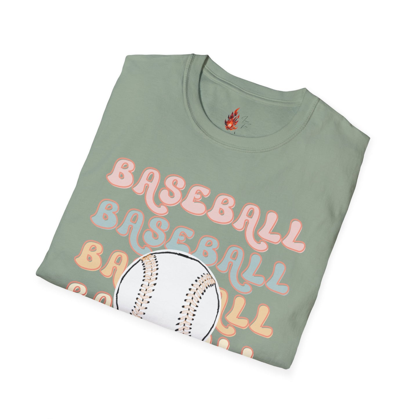 Baseball Mama Unisex Softstyle T-Shirt - Perfect for Sports Moms