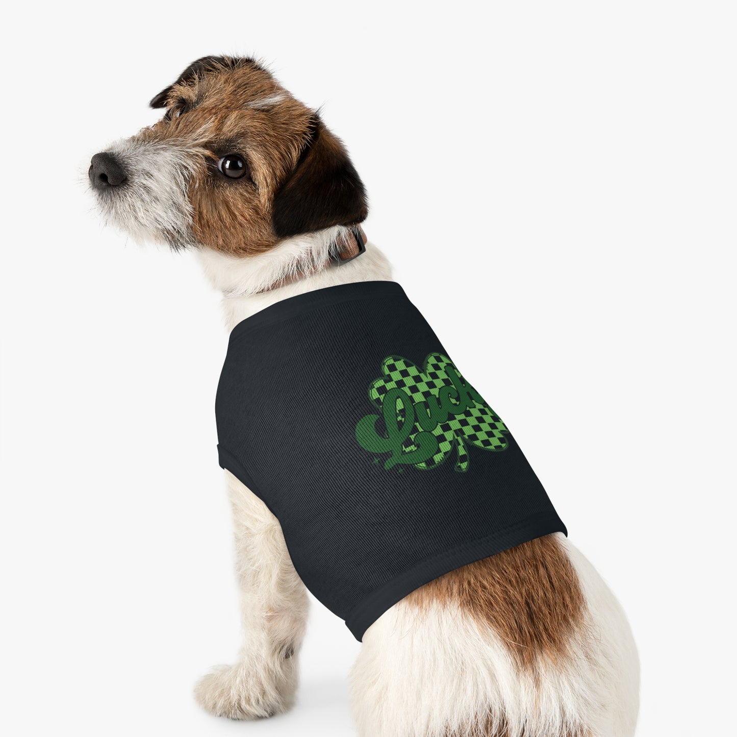 Lucky Clover Pet Tank Top - St. Patrick's Day Dog Apparel