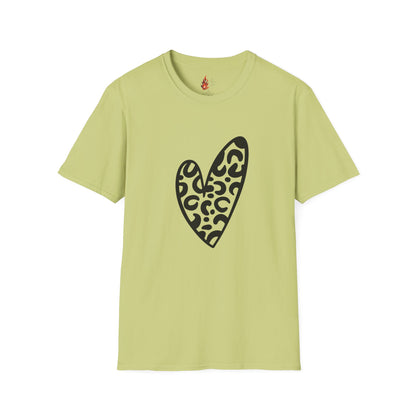 Leopard Love Unisex Softstyle T-Shirt - Perfect for Casual Wear & Gifts