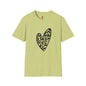 Leopard Love Unisex Softstyle T-Shirt - Perfect for Casual Wear & Gifts