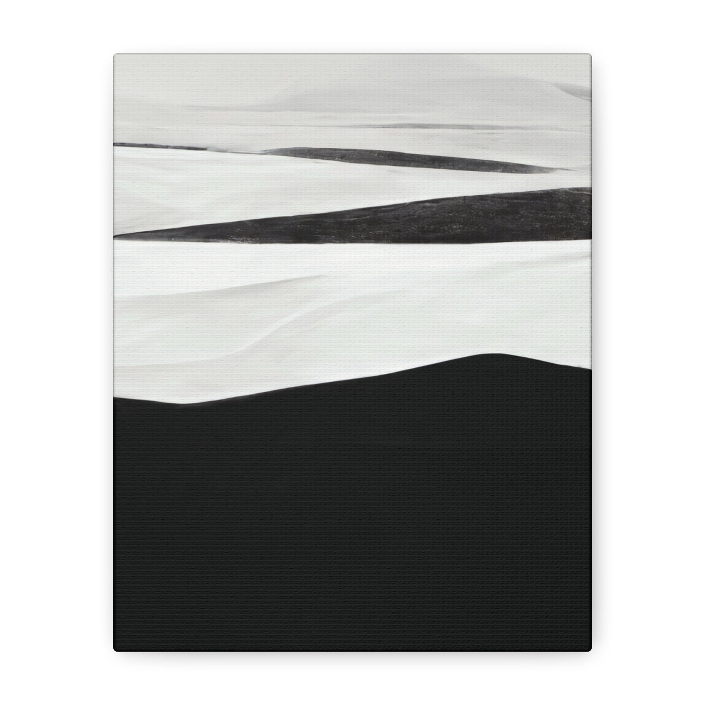 Minimalist Black and White Canvas Art - Modern Home Decor