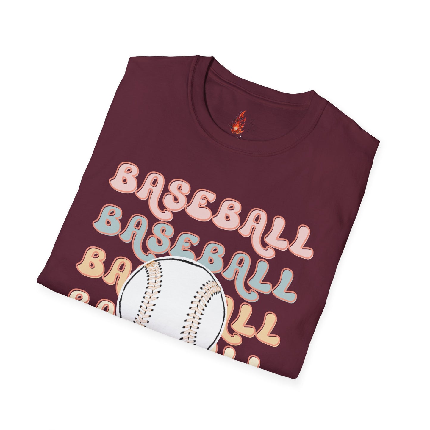 Baseball Mama Unisex Softstyle T-Shirt - Perfect for Sports Moms