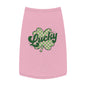 Lucky Clover Pet Tank Top - St. Patrick's Day Dog Apparel