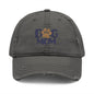 Distressed Dog Mom Hat