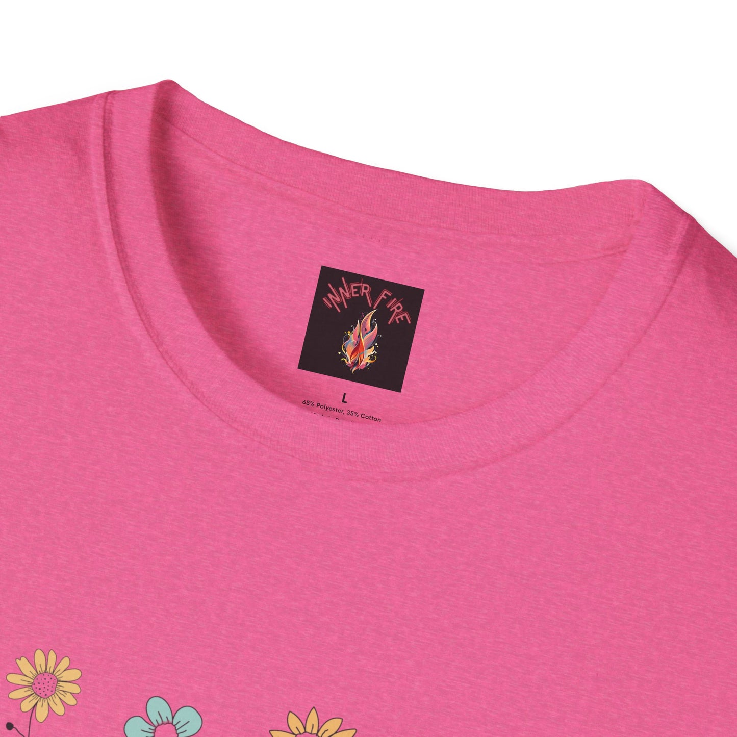 Floral Mama T-Shirt for Moms - Unisex Softstyle Tee