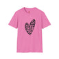 Leopard Love Unisex Softstyle T-Shirt - Perfect for Casual Wear & Gifts