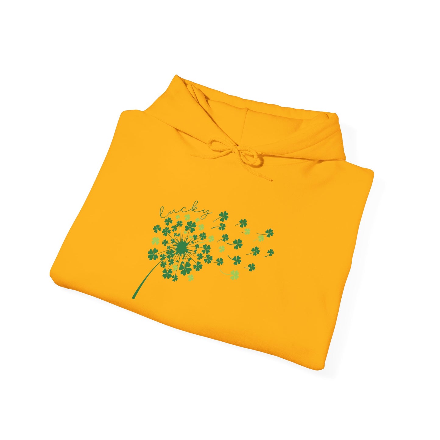 St. Patrick's Day Clover Hoodie - Unisex Heavy Blend™ Sweatshirt