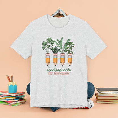 Planting Seeds of Success Unisex Jersey T-Shirt